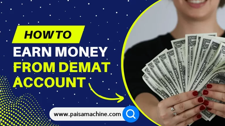 How to earn from demat account